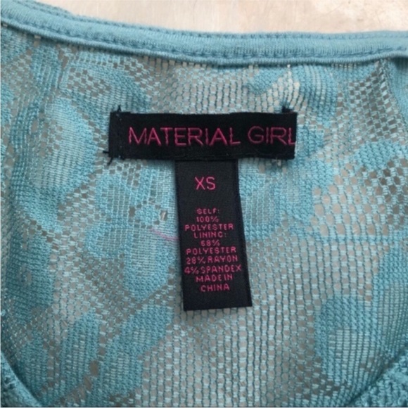 Material Girl Lace Skater Minidress - Picture 2 of 4